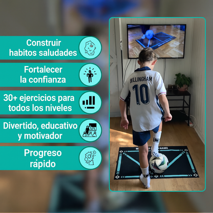 Kit de entrenamiento de fútbol Montari® – Dominio Total, en cualquier lugar